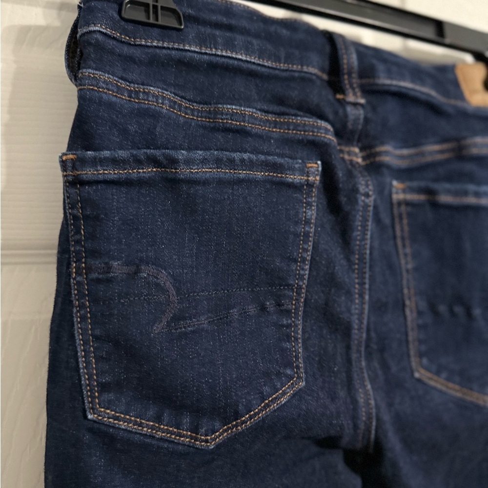 American Eagle Outfitters Dark Blue Skinny Jeans - Picture 7 of 7